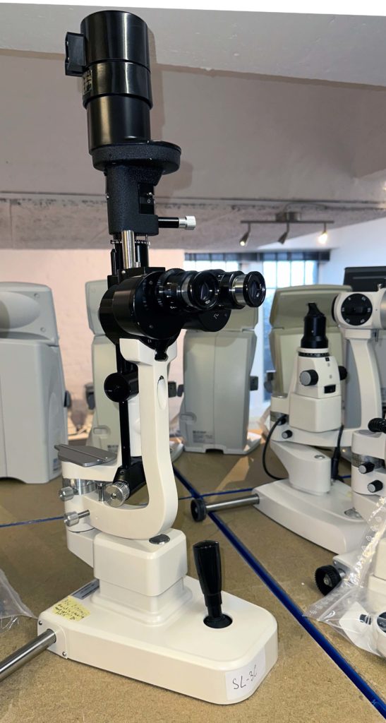 Lámpara de hendidura Topcon SL-3C tipo Haag Streit