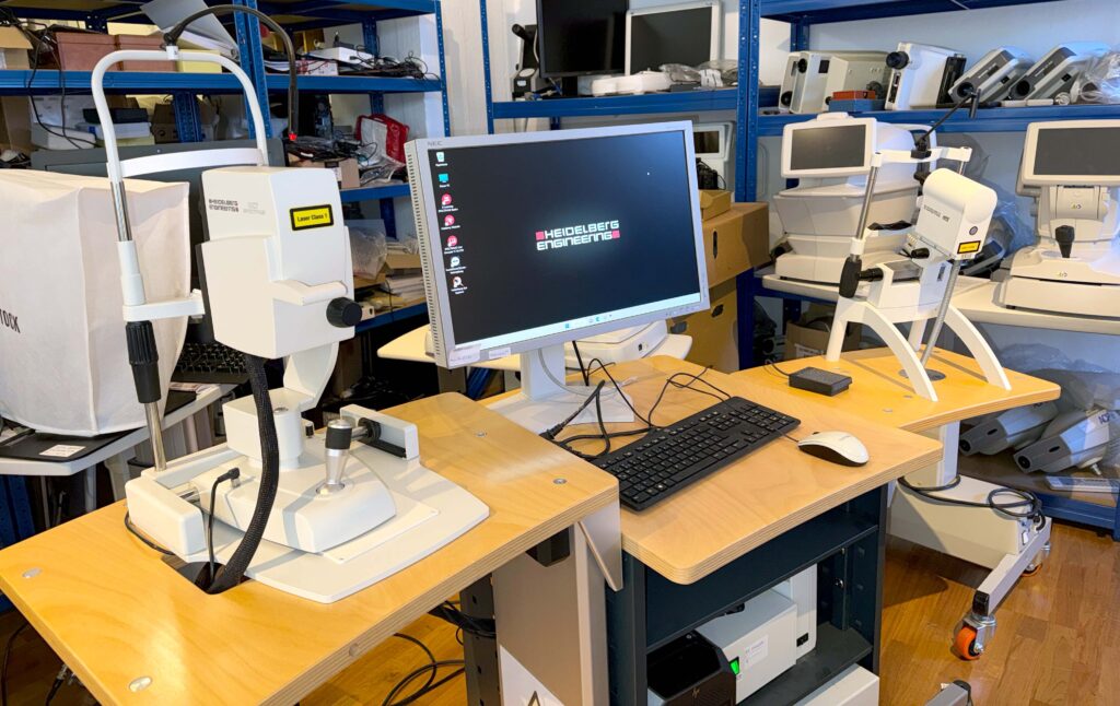 Heidelberg Spectralis OCT y HRT II