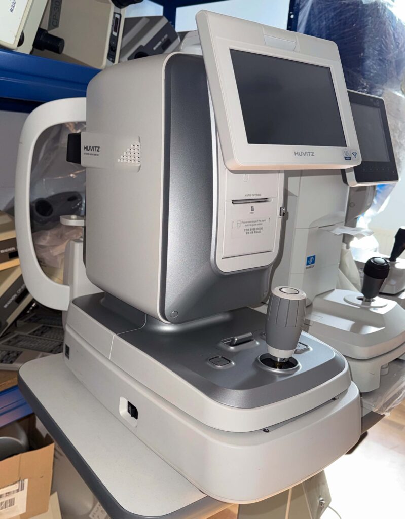 Autorrefractómetro/queratómetro Huvitz HRK-9000A: Agudeza visual subjetiva