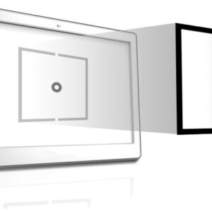 PolaOpto PO-1001P, tabla de agudeza visual digital LED (nueva)